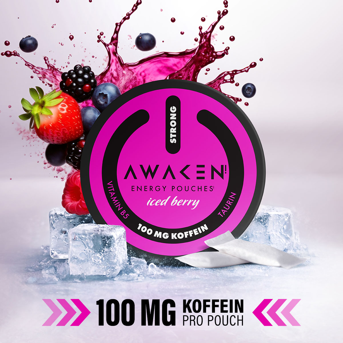 AWAKEN Iced Berry 100mg