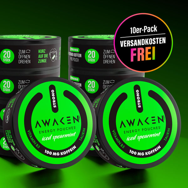 AWAKEN Iced Spearmint 100 mg