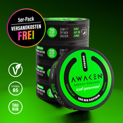 AWAKEN Iced Spearmint 100 mg
