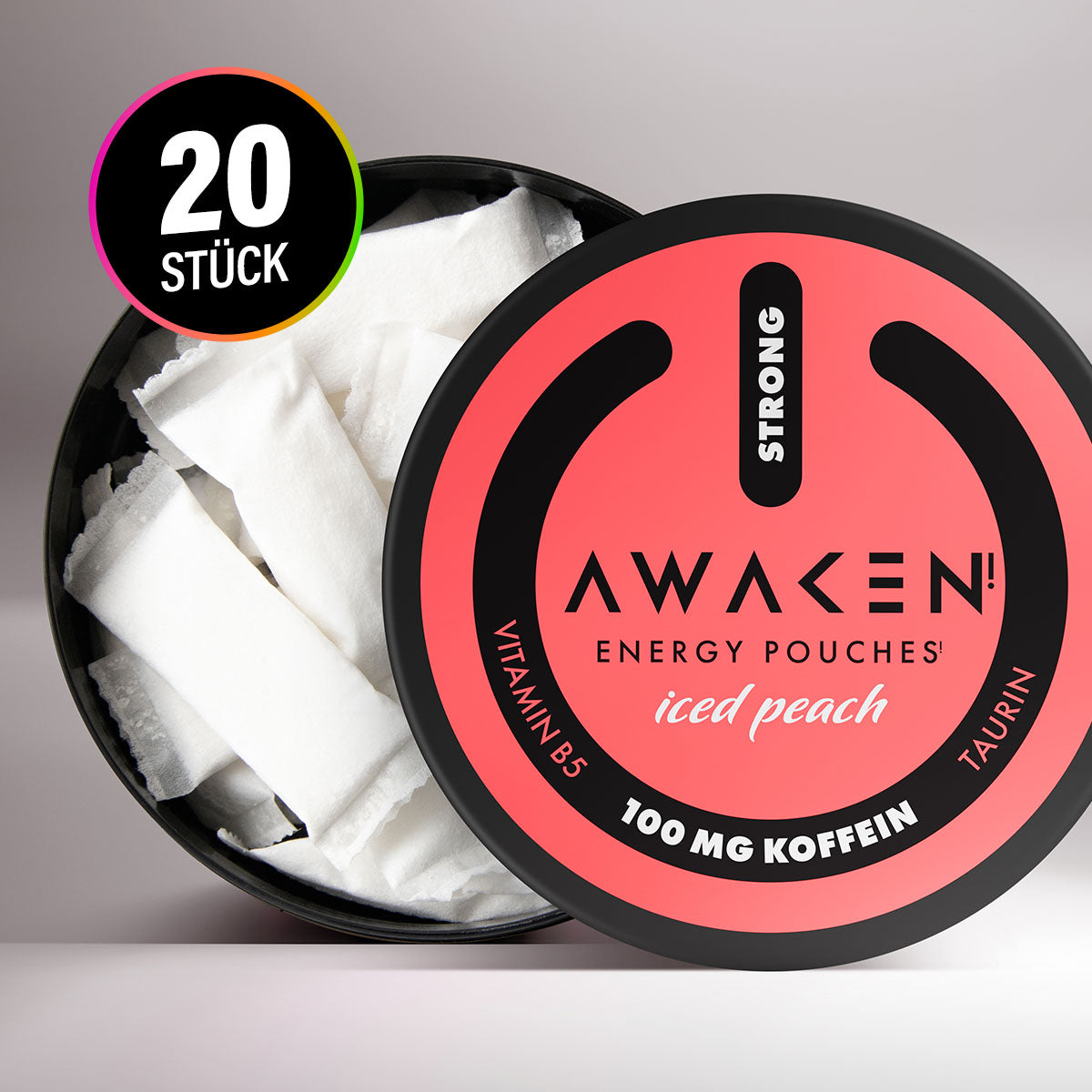 AWAKEN Iced Peach 100 mg