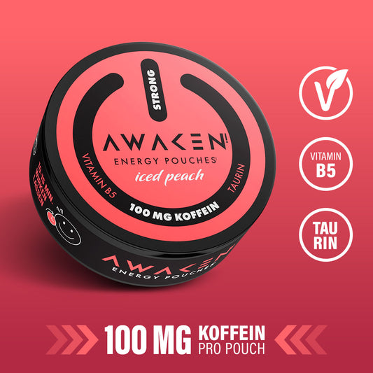 AWAKEN Iced Peach 100 mg