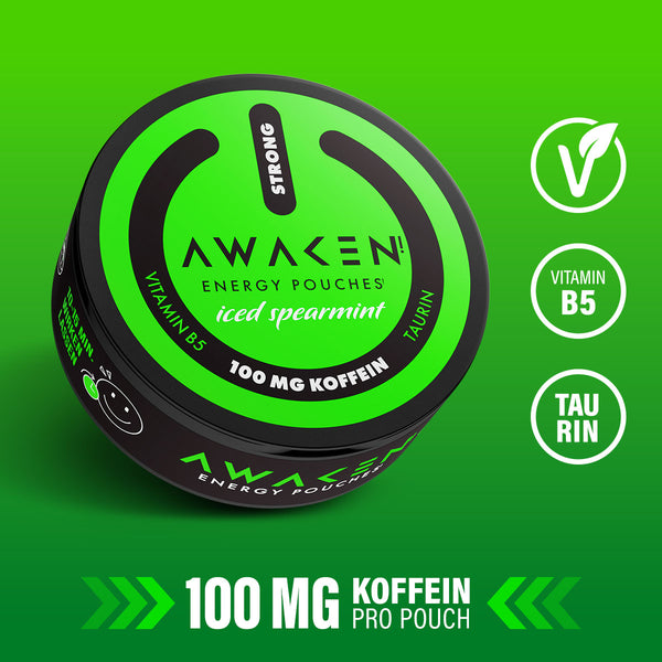 AWAKEN Iced Spearmint 100 mg Hover