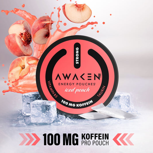 AWAKEN Iced Peach 100 mg