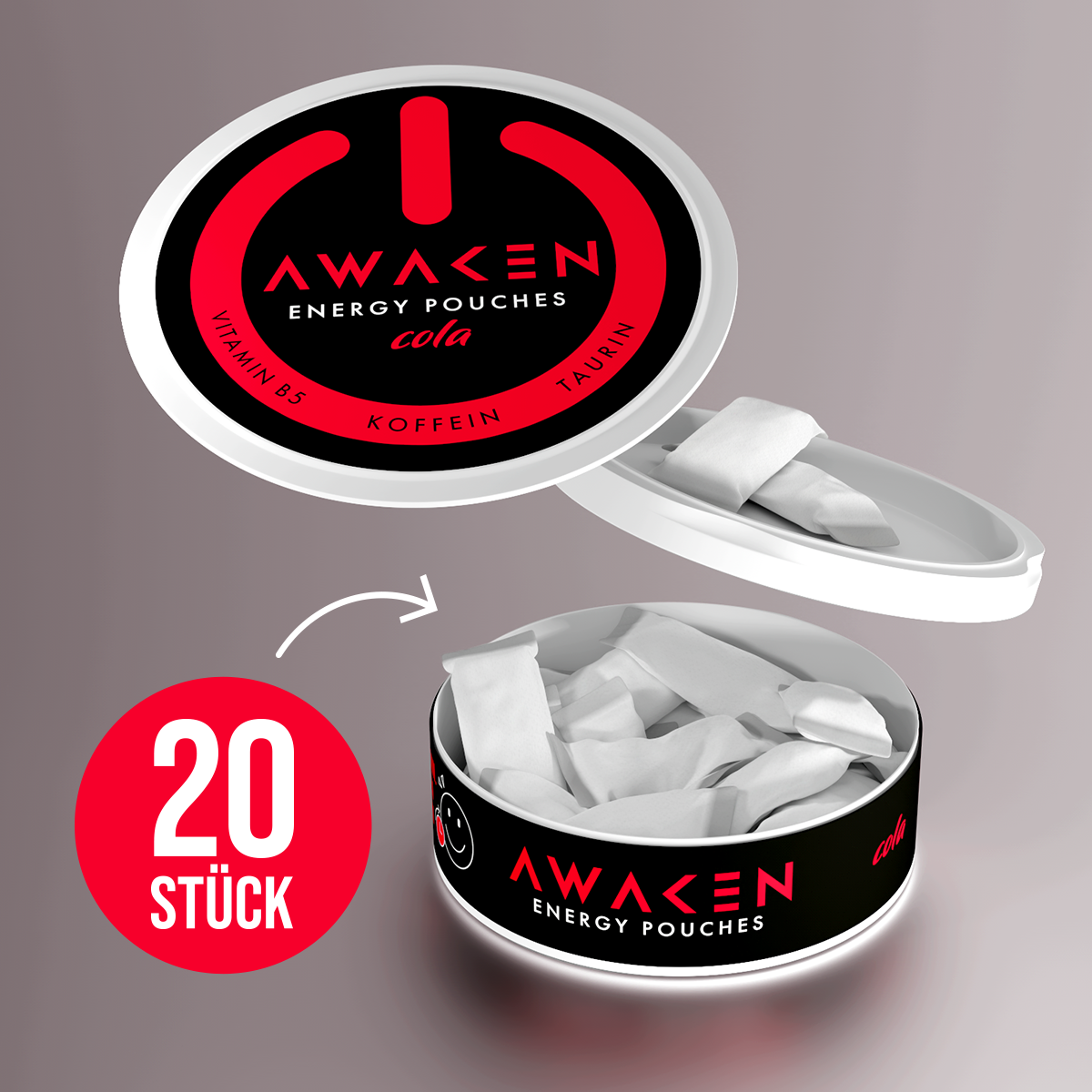 AWAKEN Cola 50 mg