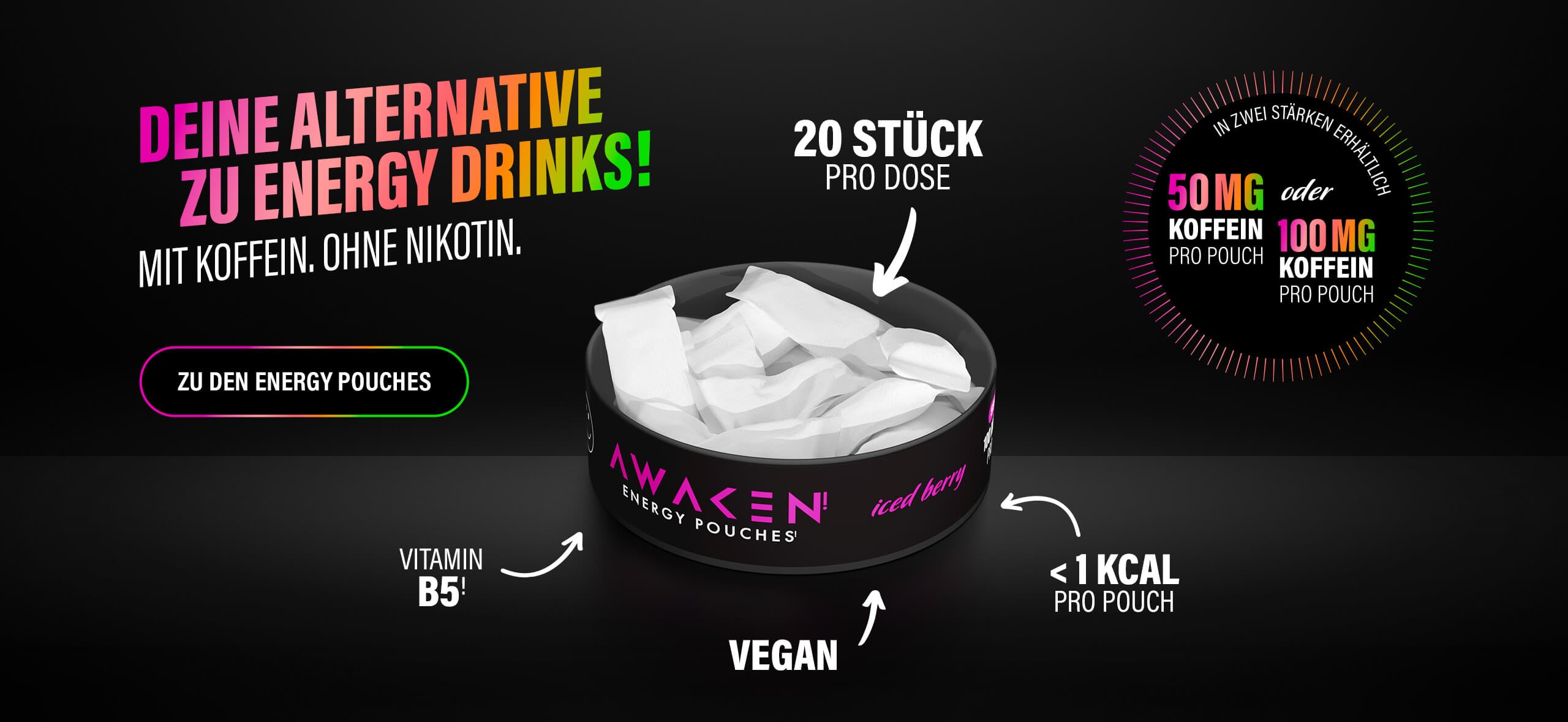Awaken Energy Pouches