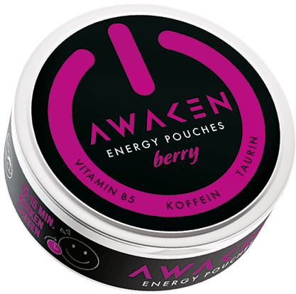 AWAKEN Energy Pouches berry