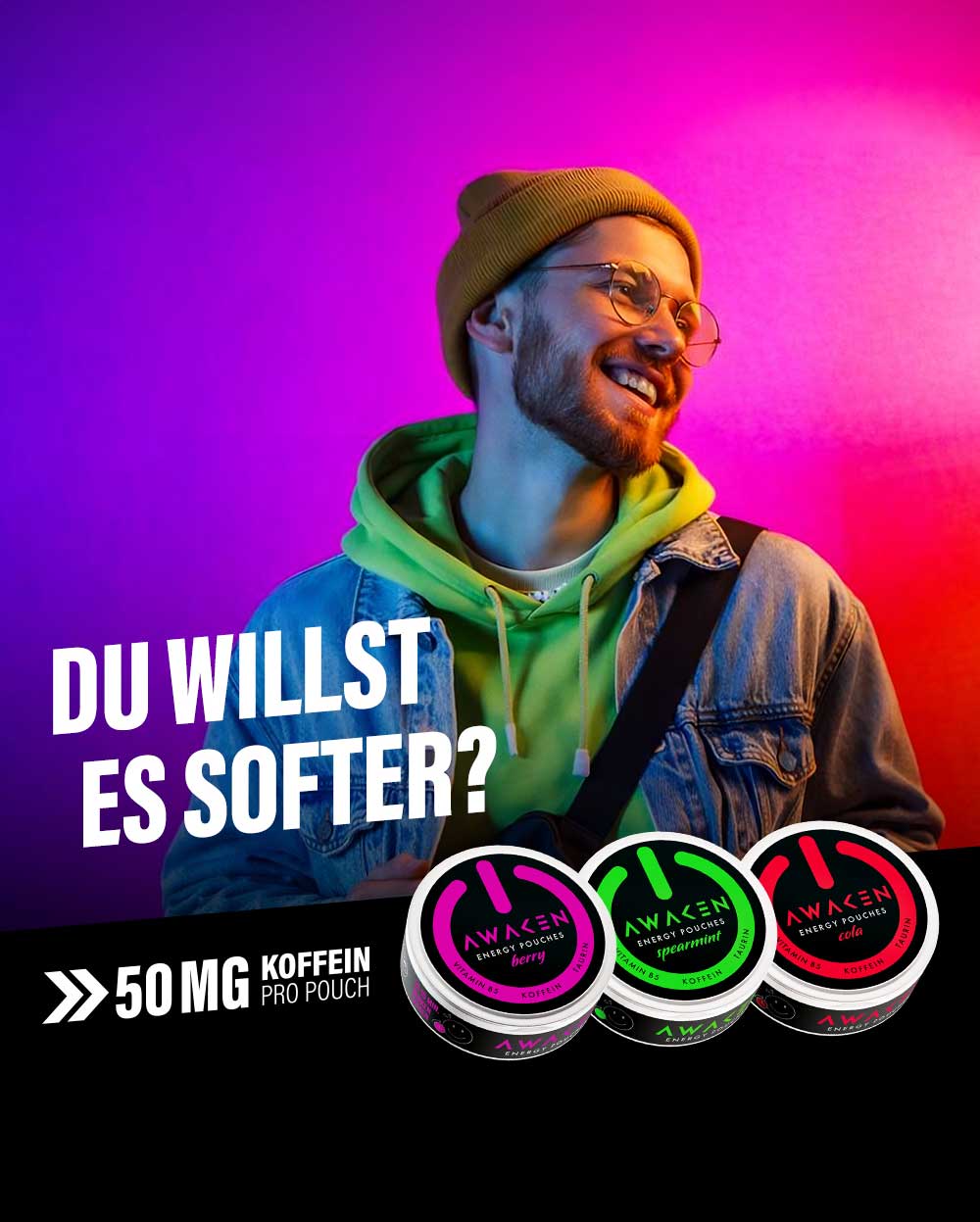 AWAKEN Energy Pouches Classics
