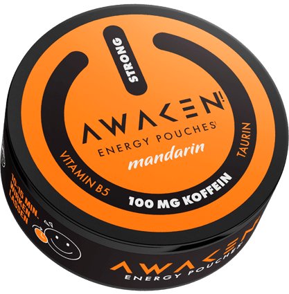 AWAKEN Energy Pouches mandarin